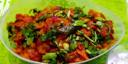 Chilli parotta
